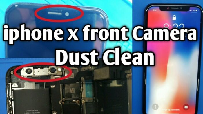 iphone x front camera dust clean | how to fix iphone x front camera | repair | iphone x camera clean