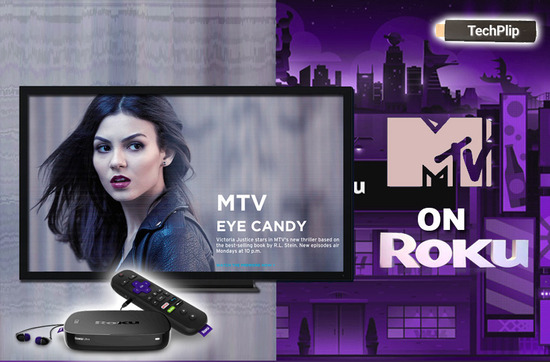 Configuring Roku to Activate mtv