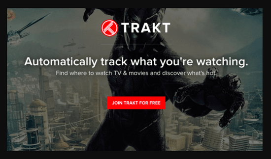 Activating Trakt.tv on Android TV