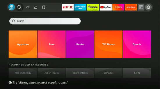 Activating Angel.com on Android TV