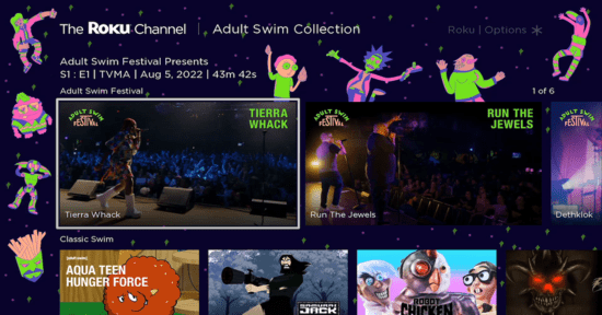 Configuring Roku to Activate Adultswim