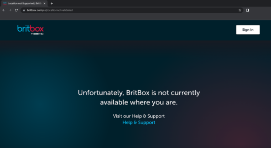 Typical Issues When Activating britbox.com