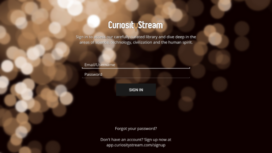Typical Issues When Activating curiositystream.com