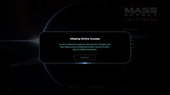Is Mass Effect Server Down