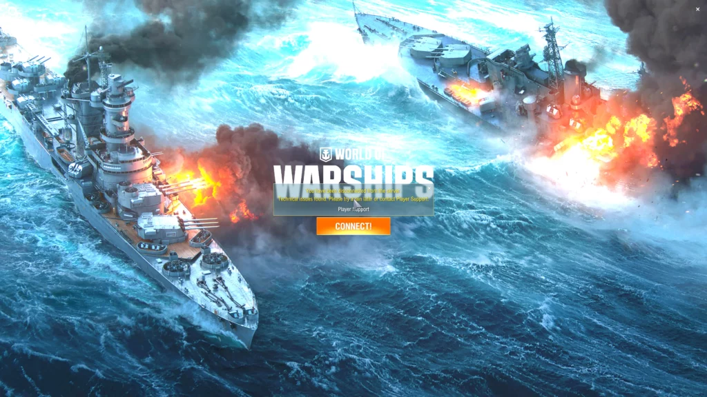 Is World of Warships server down