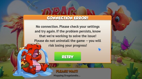 Most Common Dragon Mania Legends Server Issues