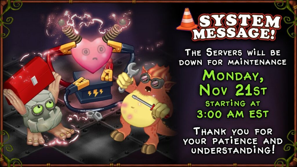 Most Common My Singing Monsters Server Issues