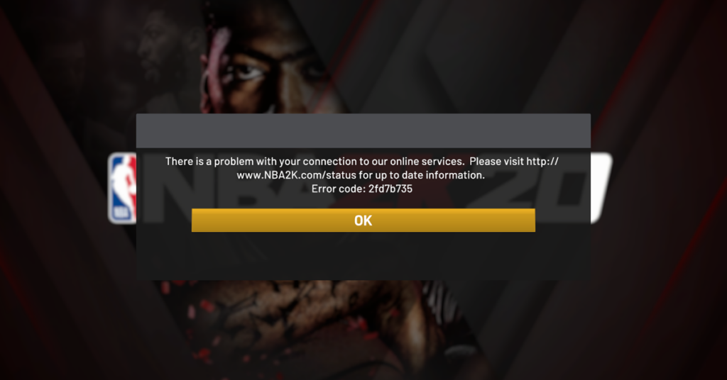 The most common NBA 2K20 server issues