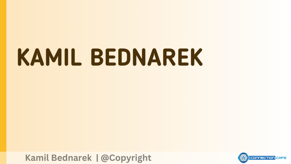 Kamil Bednarek