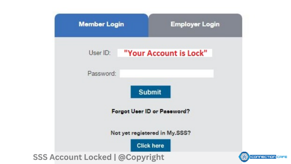 Sss Account Locked